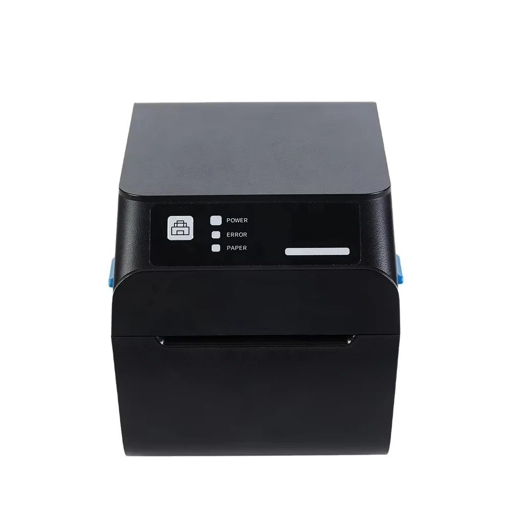 POS System 80mm Thermal Receipt Printer Desktop Ticket Printer for Kitchen and Restaurants