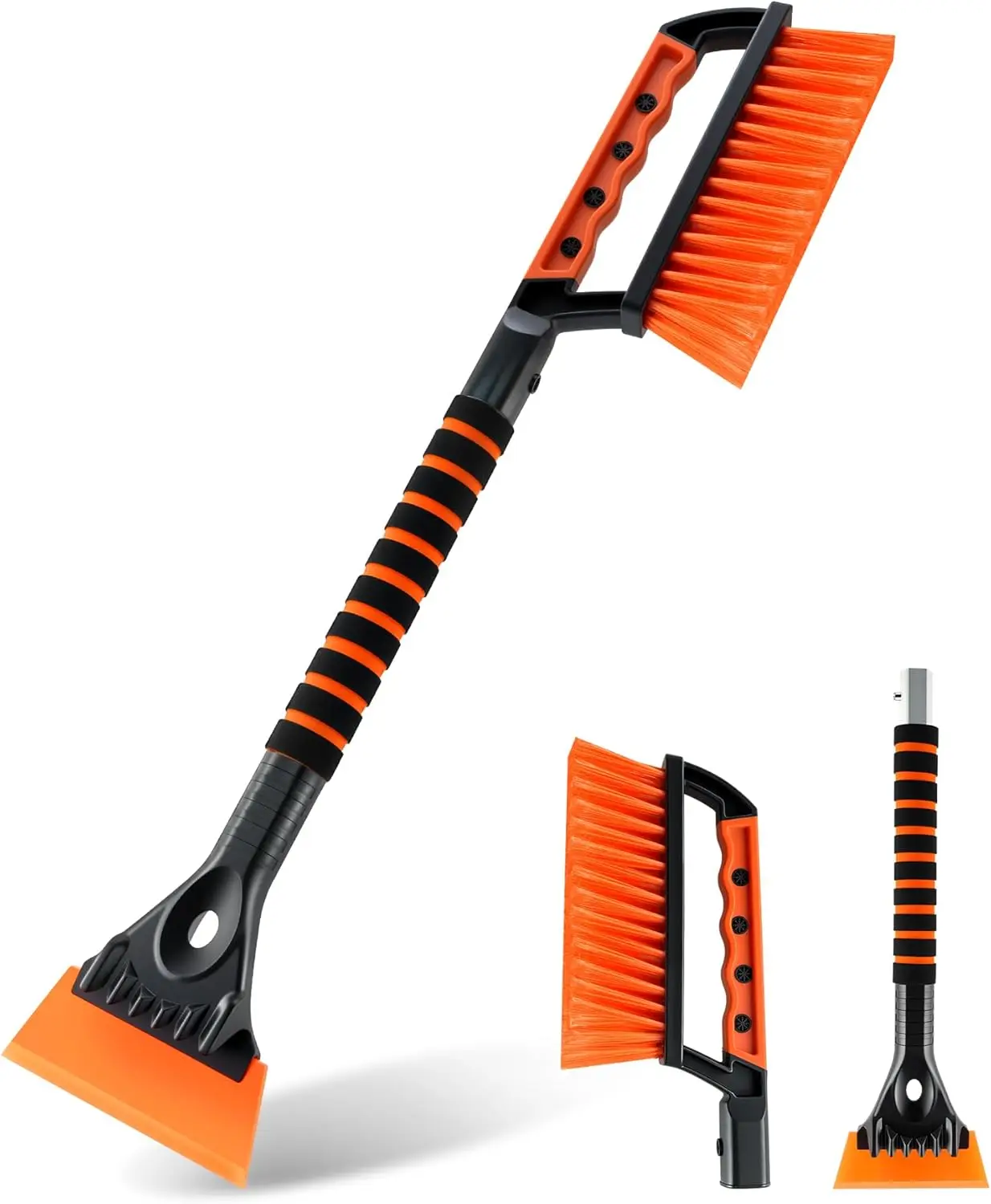 

Ice Scraper and Snow Brush for Car Windshield, Snow Removal Tool, Winter Car Necessities, Multifunctional Car Accessory