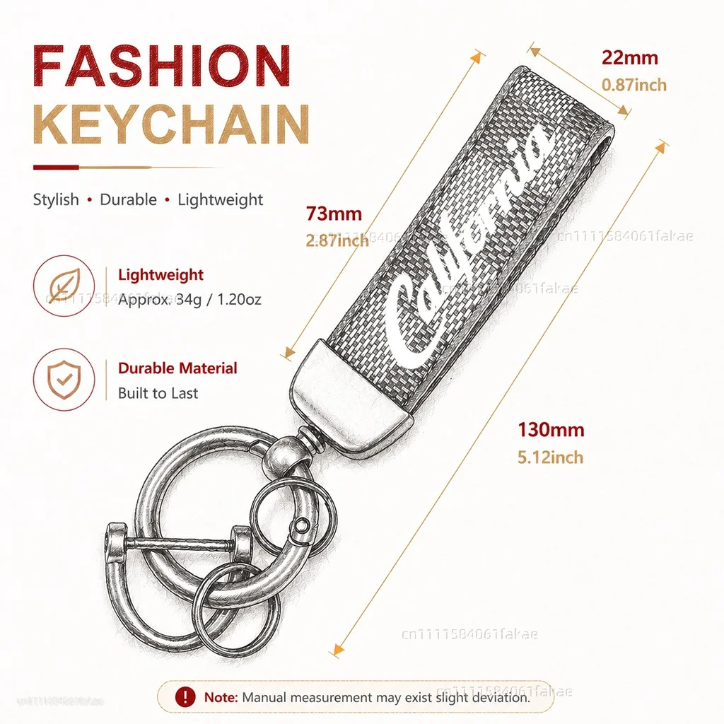 For Moto Guzzi California 1971-2020 Cruiser  Motorcycle Keychain Custom Logo Gift for Rider Men Women