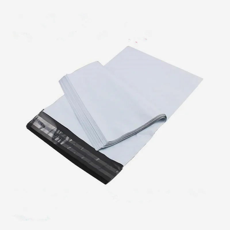 20Pcs Ploy Shipping Bags,PE Plastic Express Envelope Storage,White Color Mailing Bags,Self-seal Adhesive Courier Bags