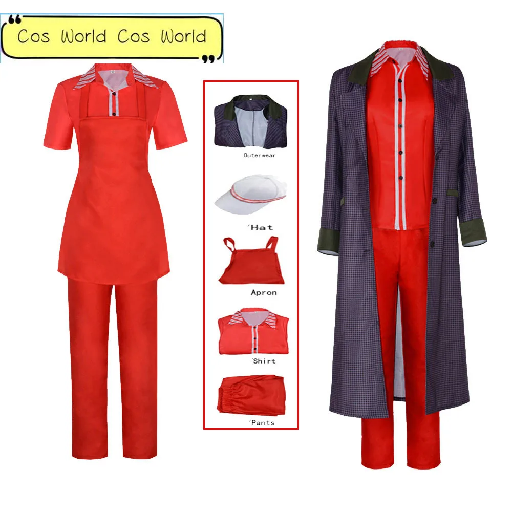 

ТВ Локи сезон 2 Косплей Костюм Сильви женский длинный Тренч красная рубашка брюки модный костюм Хэллоуин Рождество Сильви Маскировка