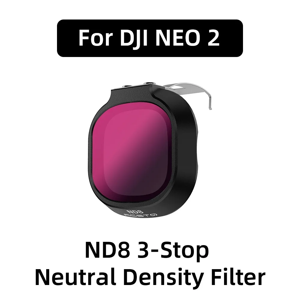 New Optical Glass Lens Filters CPL UV Camera Filter ND8 ND16 ND32 ND64 Anti-glare Lens Protector for DJI Neo 2 Accessories