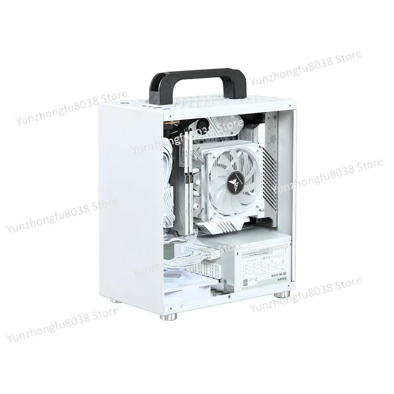 

G40 Pro Mini ITX Chassis SFX Блок питания Портативный настольный корпус формата А4 Маленький основной корпус T40