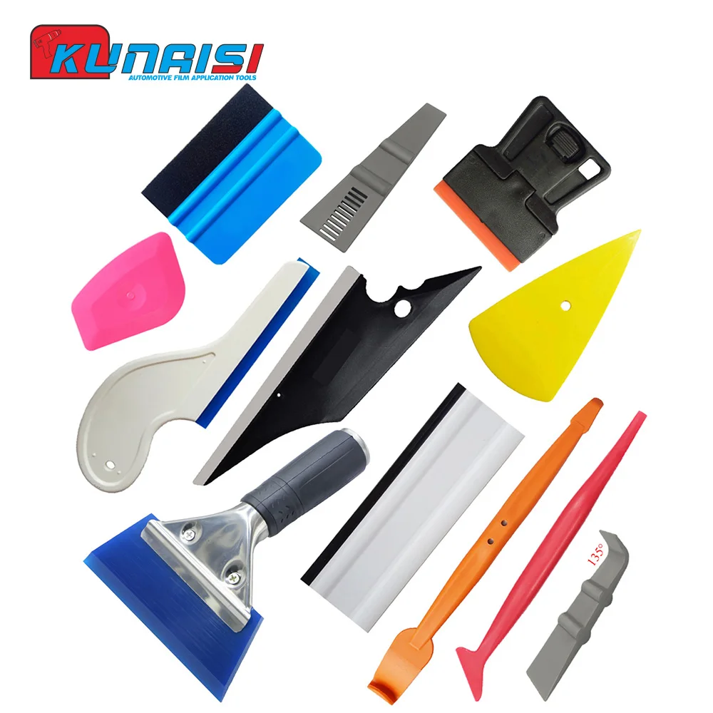 Car Wrapping Tools Kit Car Vinyl Wrap Tools Vinyl Scrape Window  Tinting Tools Installation Kit Felt Squeegee Vinyl Knife Wrap