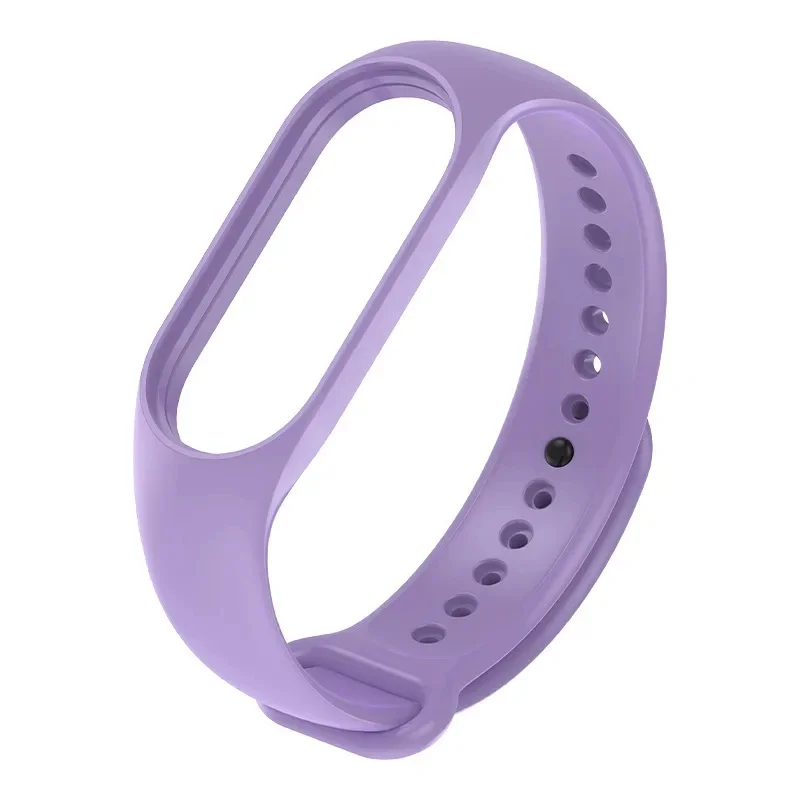 10Pcs Watchband for Mi Band 7 6 5 4 3 Bracelet Xiaomi Mi Band Strap Silicone Sport Replacement Wristband Smartwatch Accessories