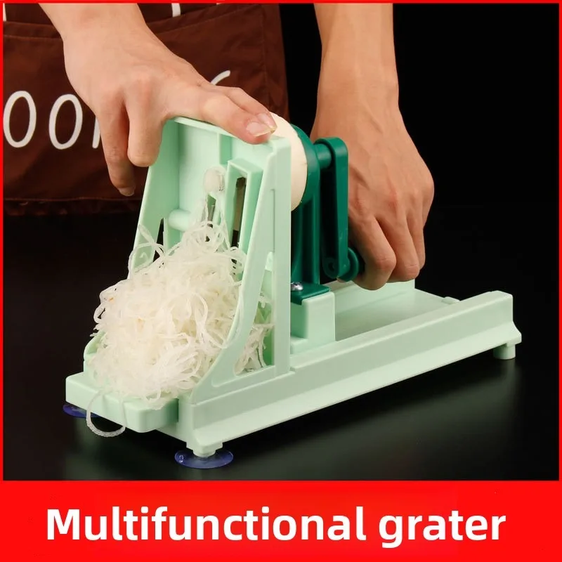 Manual Vegetable Cutter Multi-function Spiral Vegetable Radish Kitchen Shredder Vegetable Potato Tools Hand Grater