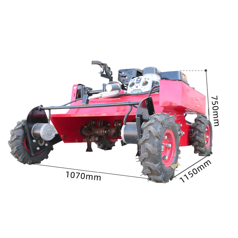 Factory direct supply agricultural weeder machinery Agricultural Ripper wheel lawn mower with CE Approval