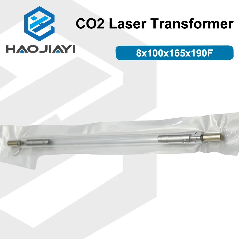 YAG Laser Xenon Flash Lamp 8×100×165×190mm F Negative Pole Xenon Arc Tube for Laser Welding Machine