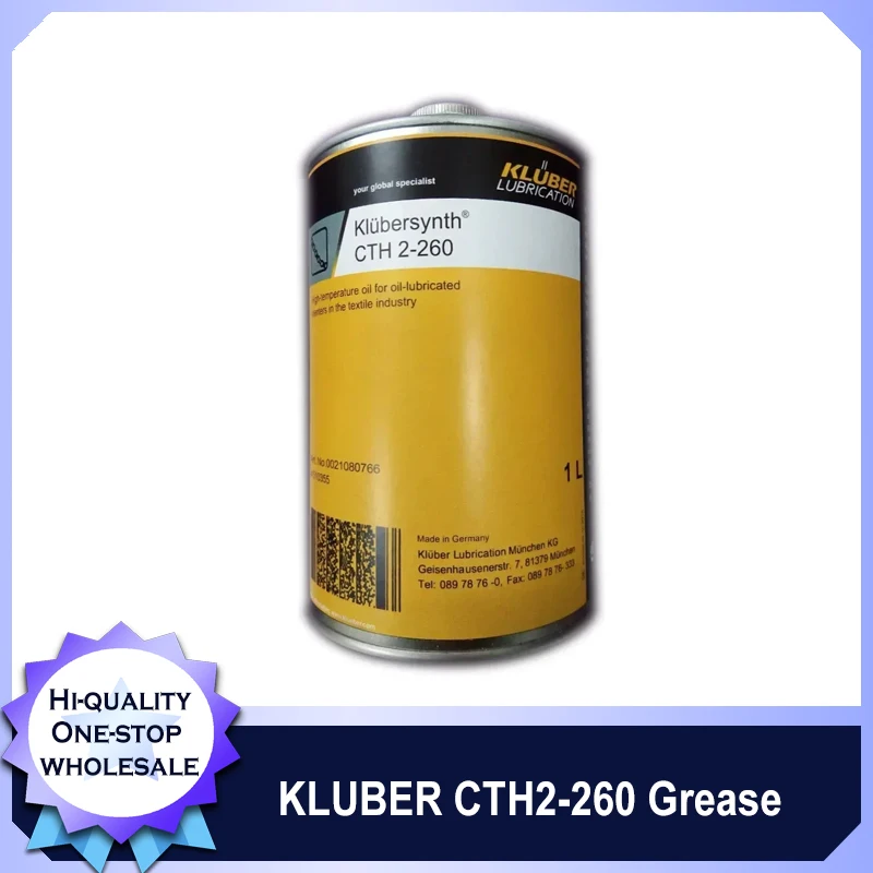 

KLUBER CTH2-260 Lubrication Spindle Grease Bearings CTH2 260 lubricated stenter chains in the textile Germany Original Product