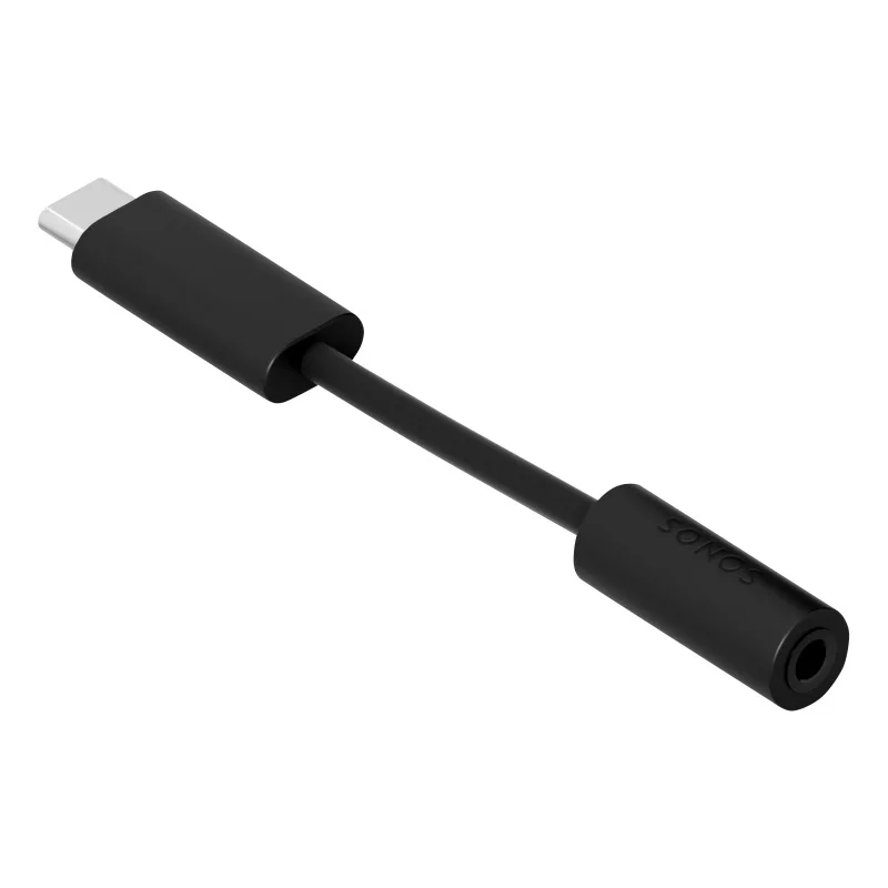 Adaptateur d'entrée de ligne SONOS 3,5 mm vers interface USB-C Era 100/Era 300 disponible Adaptateur d'entrée de ligne SONOS 3,5 mm vers interface USB-C Era 100/Era 300 disponible