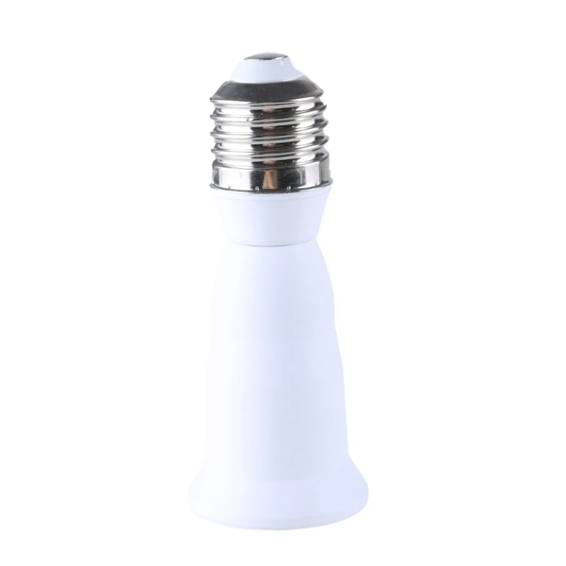 Standard E27 to E27 Light Bulb Socket Extender High Conductivity 100mm Lamp Holder Converter LED Light Adapter Head