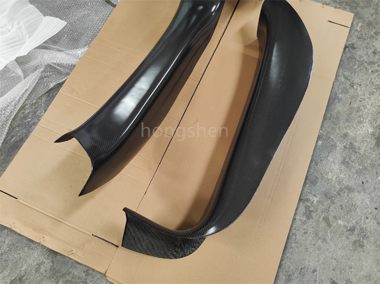 Matte carbon fiber door sill side member decorative body kit for Mclaren 720S