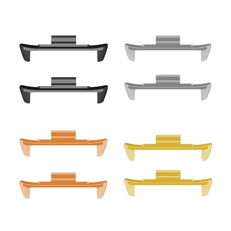 Đầu nối dây đeo đồng hồ QX2B Đầu hạt kim loại Bộ chuyển đổi liên kết đính kèm cho MiBand 8