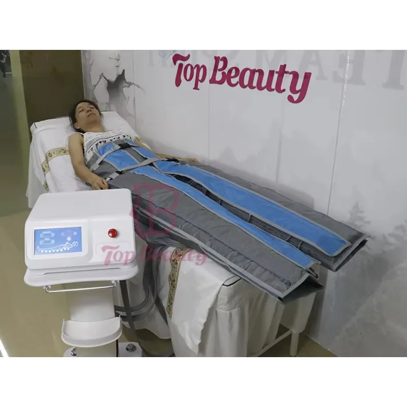 Pressotherapy Legs Lymphatic Drainage Machine Varicose Vein Treatment Sauna Blanket Massage Devicefor Weight Loss and Detox
