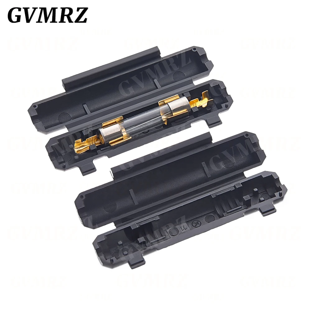 5Set 6X30MM Glass Fuse Holder With 250V 0.25A 0.5A 1A 1.5A 2A 3A 3.15A 4-30A 6*30MM Fuse Socket Flip shell Black/White Flip Type