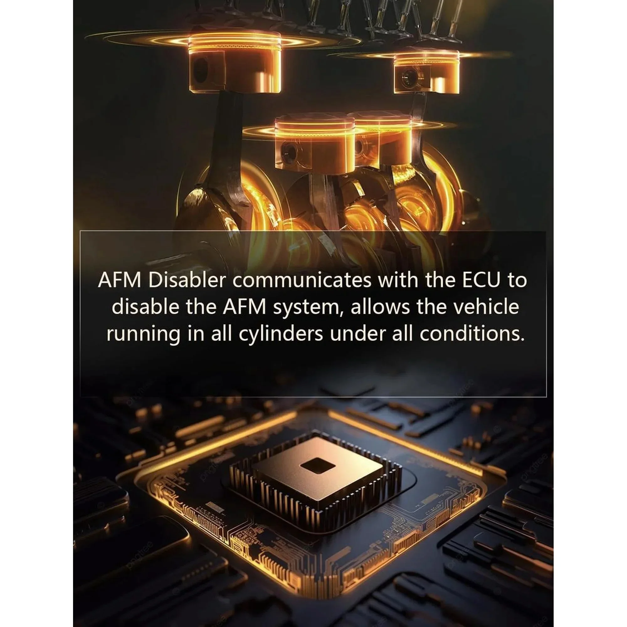 AFM DFM Disabler Active Fuel Management Delete for GM Motors V6 & V8 5.3 4.3L 5.3L 6.0L 6.2L Chevy GMC Yukon Cadillac image 6
