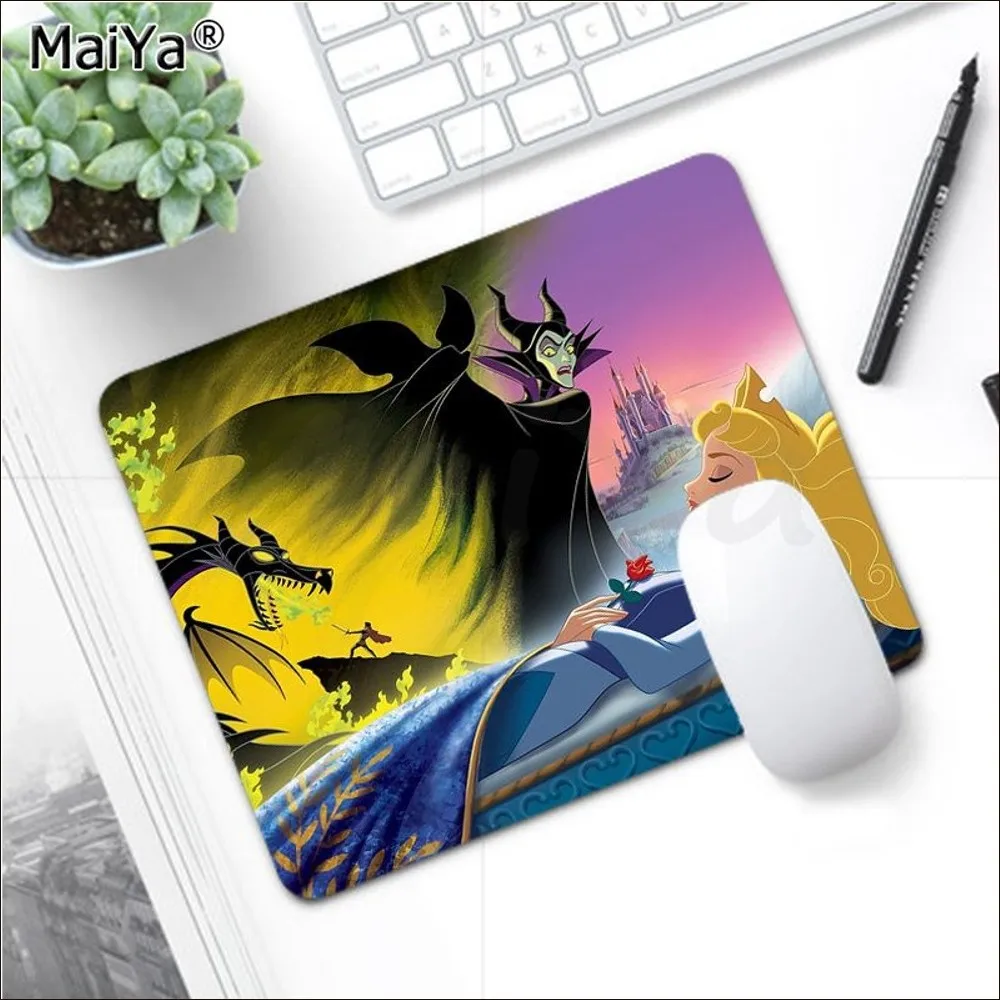 Disney Sleeping Beauty Aurora Princess Mousepad New Arrivals Gamer Speed Retail Small Rubber Size for big CSGO Desktop PC Laptop