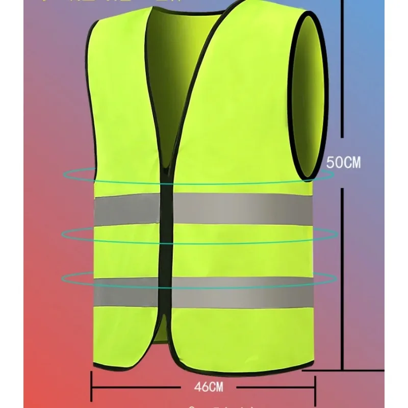 Kinder sicherheits weste reflektierende Kleidung Kinderschutz weste Warn schutz gelbe fluor zierende Sicherheits weste für die Schule im Freien