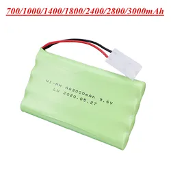 9.6V 700/1000/1400/1800/2400mAh 2800mah 3000mah For Rc toy Cars eletric lighting securty faclities AA Ni-Cd / Ni-MH Battery 1pcs