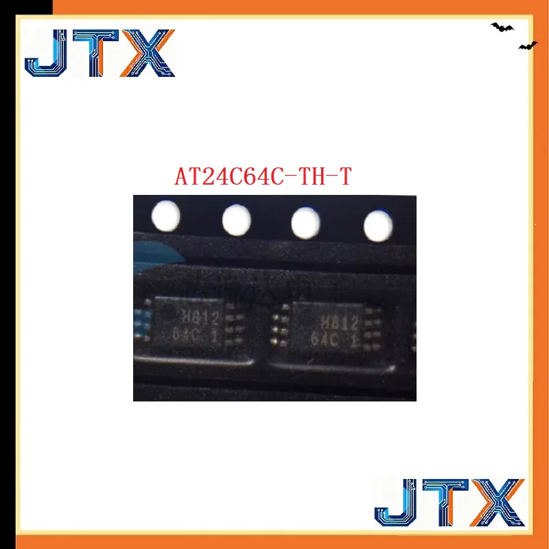 10PCS/LOT AT24C64C 24C64 AT24C64C-TH-T 64C 64Kbits EEPROM TSSOP8