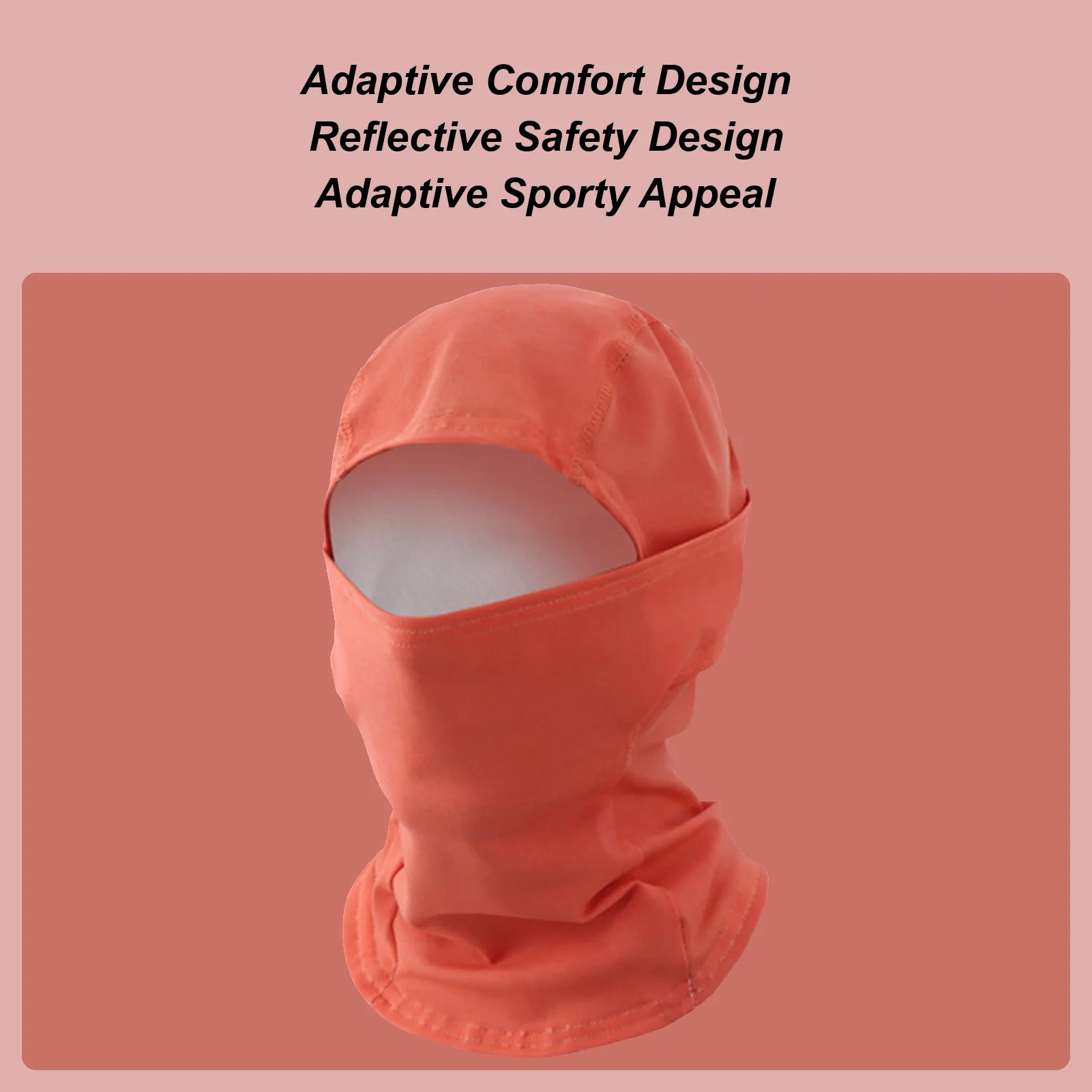 

Thermochromic Riding Cover Reflective Eye Catching Coverage Breathable Sun Cover For Cycling For Men Women Family Friends