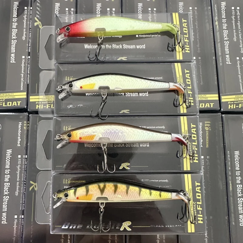 

4 шт. BLACK TREAM RPS09 Quick Stop Pull Stop Bait Mino 9,4 см 8,0 г Классическая подвеска Pull Stop Minolta Bait 9091