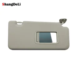 Right Side For Nissan Tiida 2005 - 2010 Car Interior Sun Visor With Mirror