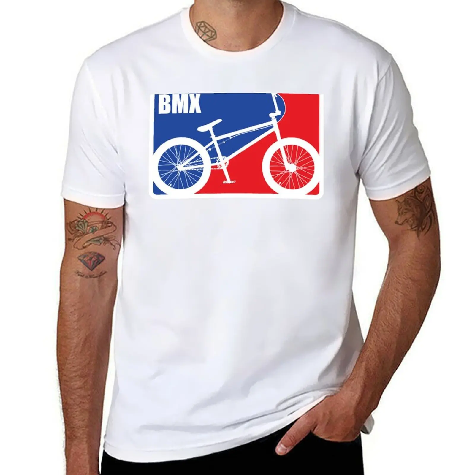 BMX T-Shirt black cotton t-shirt plain for man package anime tshirt man t shirts cotton T-shirt