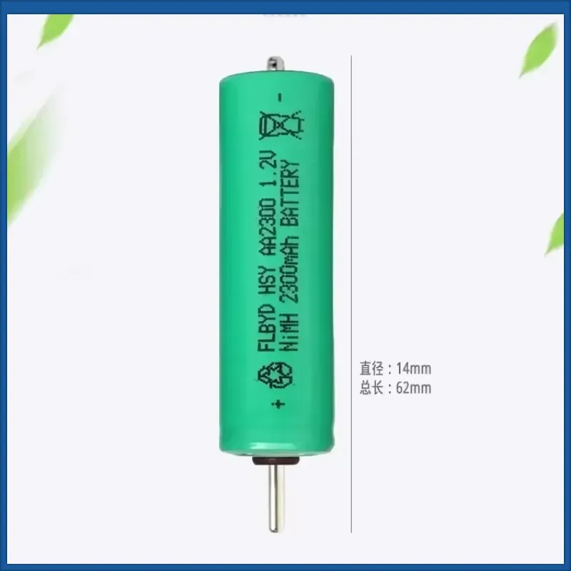 High-Quality AA 1.2V 2300mAh Ni-MH Replacement Battery for Panasonic Electric Hair Clipper ER5209 ER-PGF40 WGC5B PGF80
