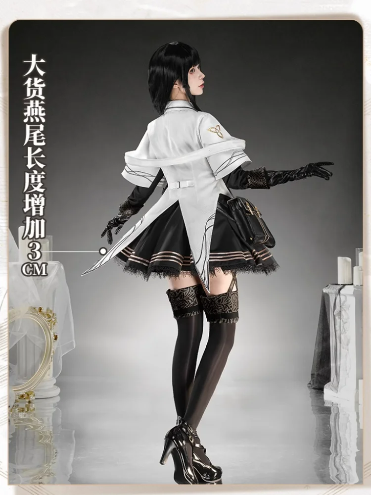 Game Arknights Doujin Virtuosa Arturia Cosplay Costume Women Girls Comic-con Party Role Play Outfit Cos Dress Clothes Pre-sale