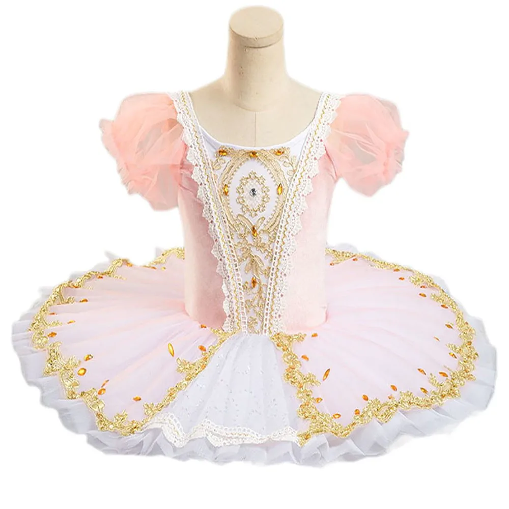 Tutu di balletto vestito da balletto professionale per ragazze adulto rosa blu Performance Dancing Clothes Ballerina Ballet Dress Girl Women