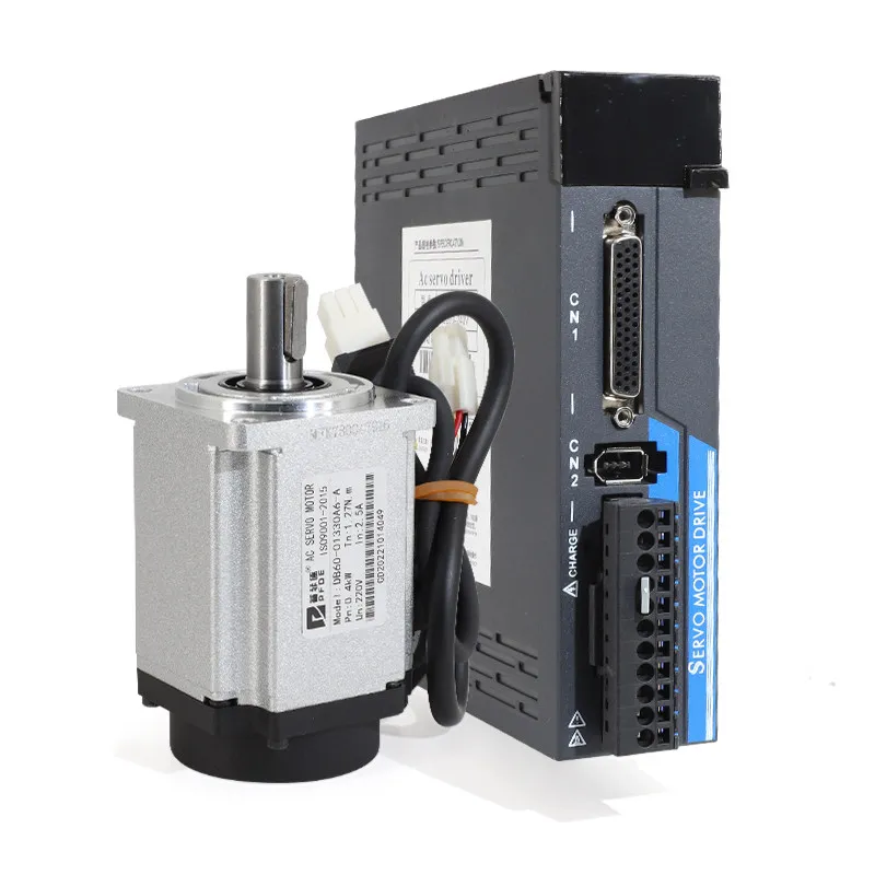 ATC BT30 Pneumatic Semi-Automatic Tool Changer Spindle with Support and 750W Servo Motor for Engraving and Heavy Metal Cutting.