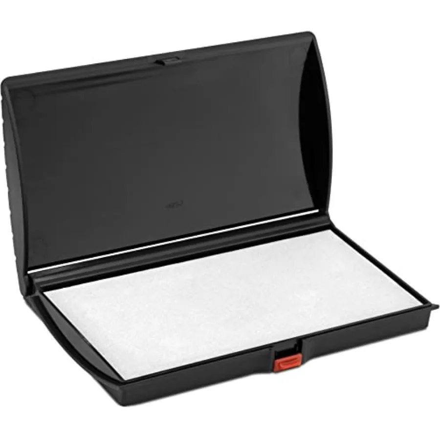 

Large Premium No Ink Stamp Pad - 3" by 6" - Quality Felt Pad