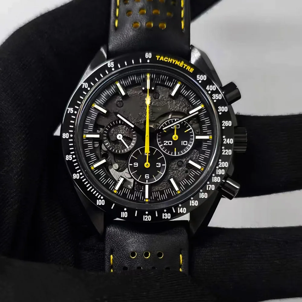 أحدث طراز لعام 2025 ساعة رجالية فاخرة على الموضة محدودة ساعة ميكانيكية أوتوماتيكية بالكامل متعددة الوظائف ومتعددة الاستخدامات للنساء