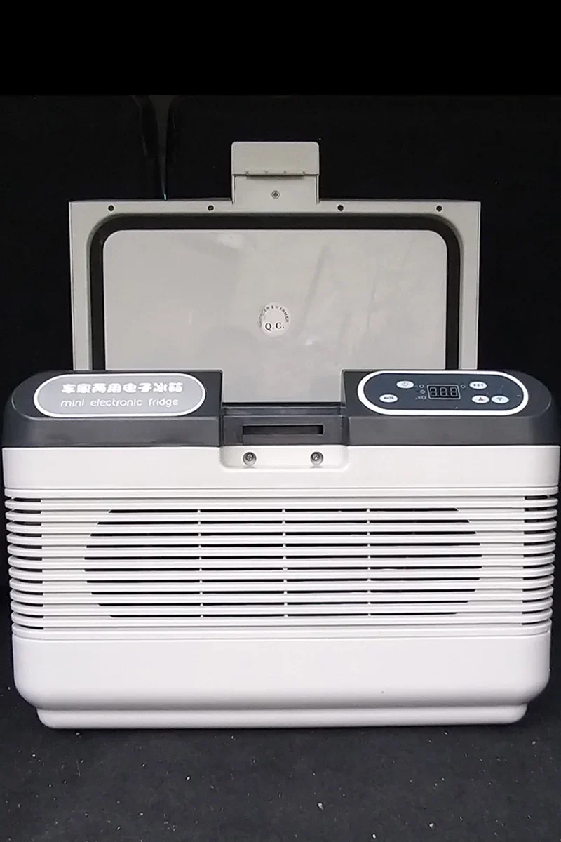 Durable  12L car refrigerator 12/24V/220V dual-purpose truck refrigerated box