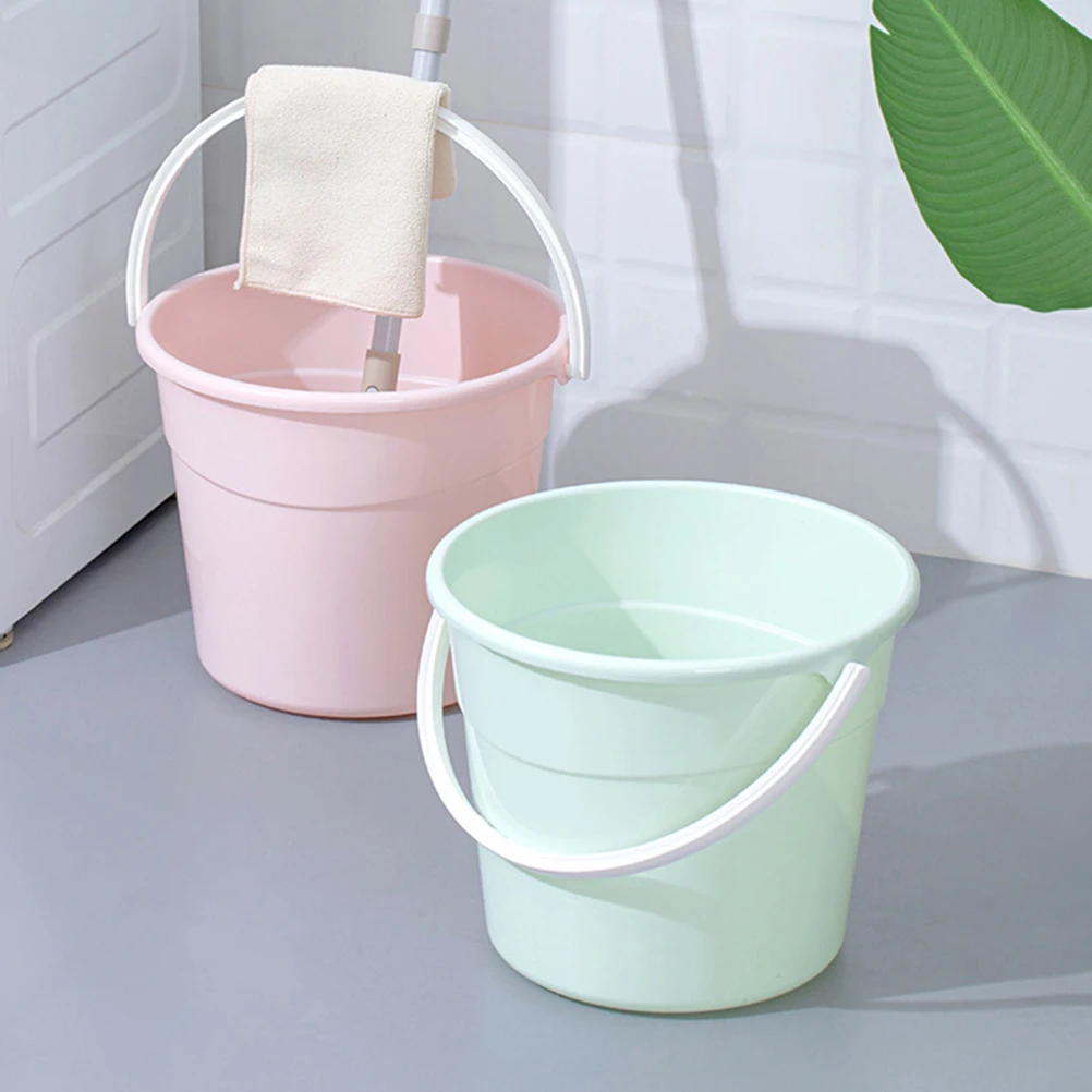 

Car Wash Bucket Round Plastic PP Material Large Capacity Waterproof Cleaning Pail Storage Container Garden Mop Bucket