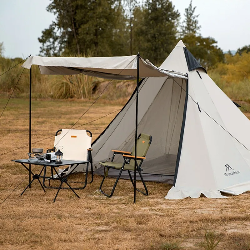 

Горная палатка для гостей, уличная палатка для кемпинга, кемпинга, новая черная башня, палатка для защиты от ветра и солнца, серебряная палатка для защиты от дождя