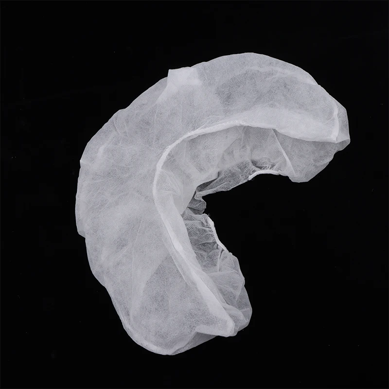 

10 Pcs/Pack Headrest Covers Fitted Disposable Massage Face Rest Cradle Covers White Color U-Shaped Pillowcase Elastic Non-Woven