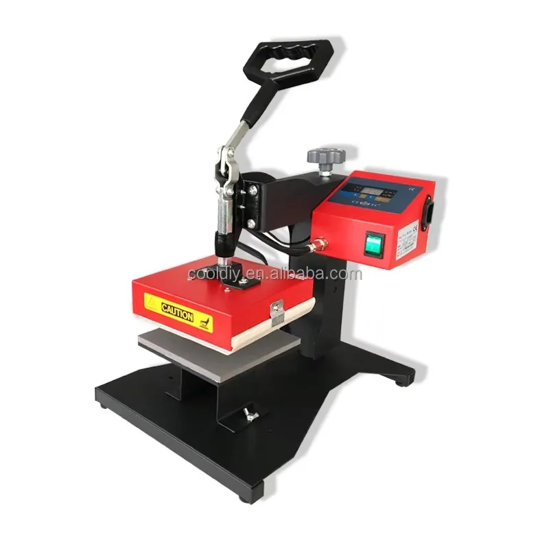

15 * 15CM swing label hot press, clothes T-shirt logo sublimation printing heat transfer machine