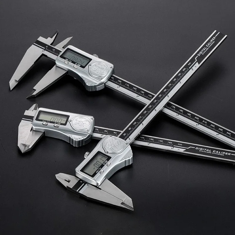 IP67 waterproof and oil-proof industrial grade stainless steel digital display electronic vernier caliper