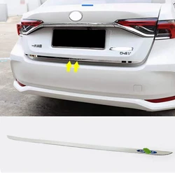 Stainless Steel Rear Trunk Lid Edge Tailgate Boot Door Cover For Toyota Corolla 2019 2020 2021 Sedan Trim Garnish Molding Strip