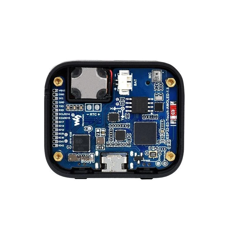 ESP32-S3 1.8inch AMOLED Touch LCD Display Development Board, 32-Bit LX7 Dual-Core Processor, 368×448,DeepSeek AI Voice Chat