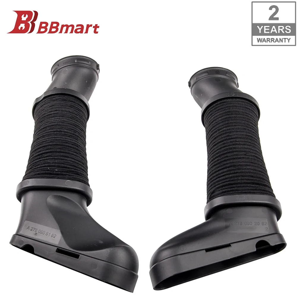 2780905182 2780902082 BBmart 1 Pair Air Intake Inlet Pipe For Mercedes Benz C218 X218 W212 C207 S212 E500 S63 AMG 4-MATIC W218