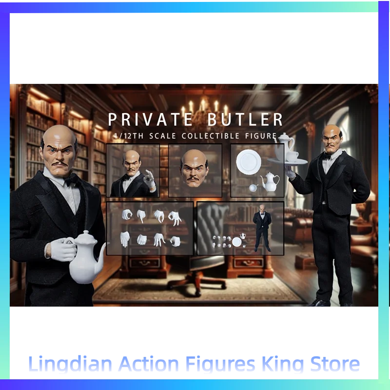 

В наличии: Коллекционная фигурка Joy Man Toys 1/12 JM011 «Персональный дворецкий» (анимационный персонаж), подарок для коллекционеров