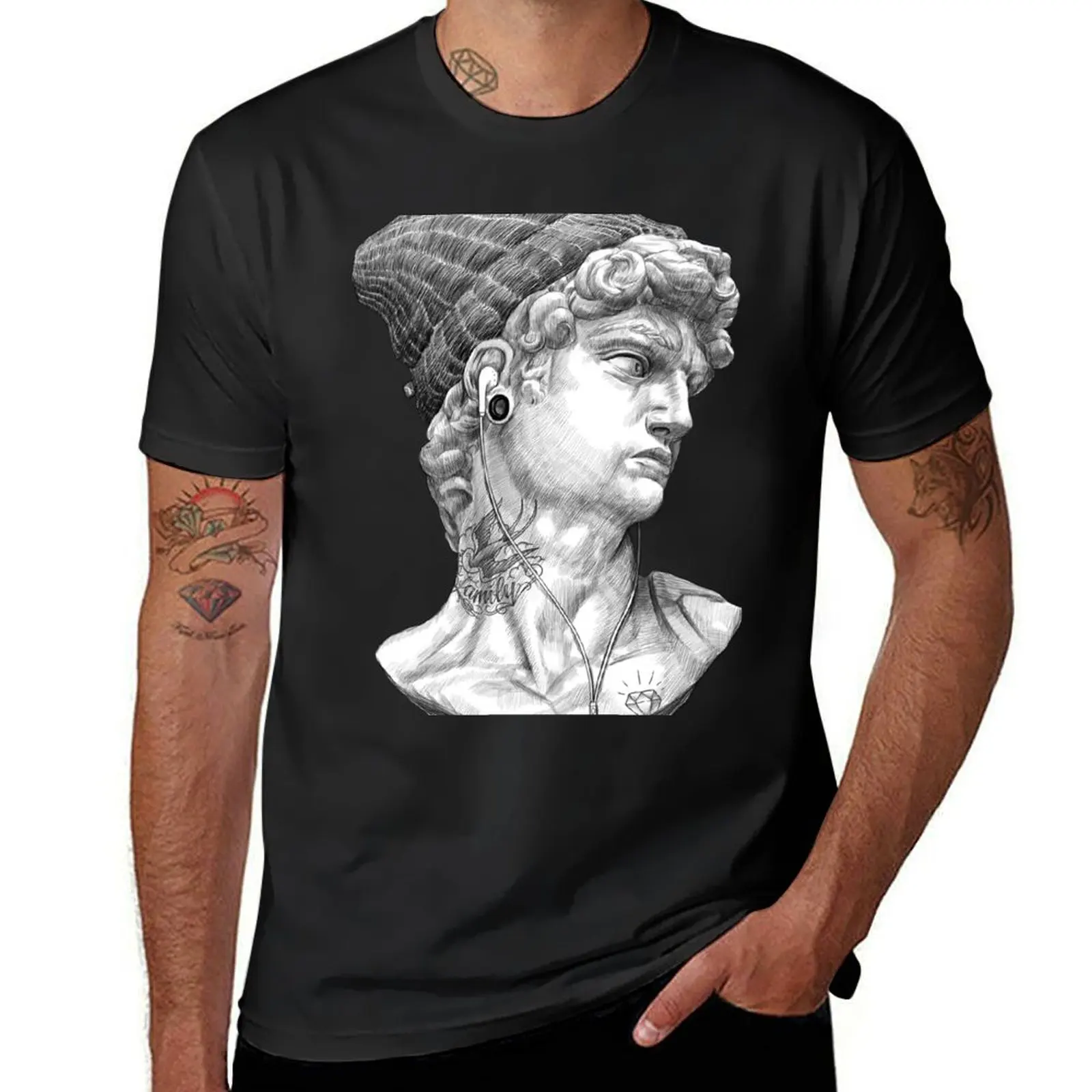 David T-Shirt tops new edition Blouse Men's clothing