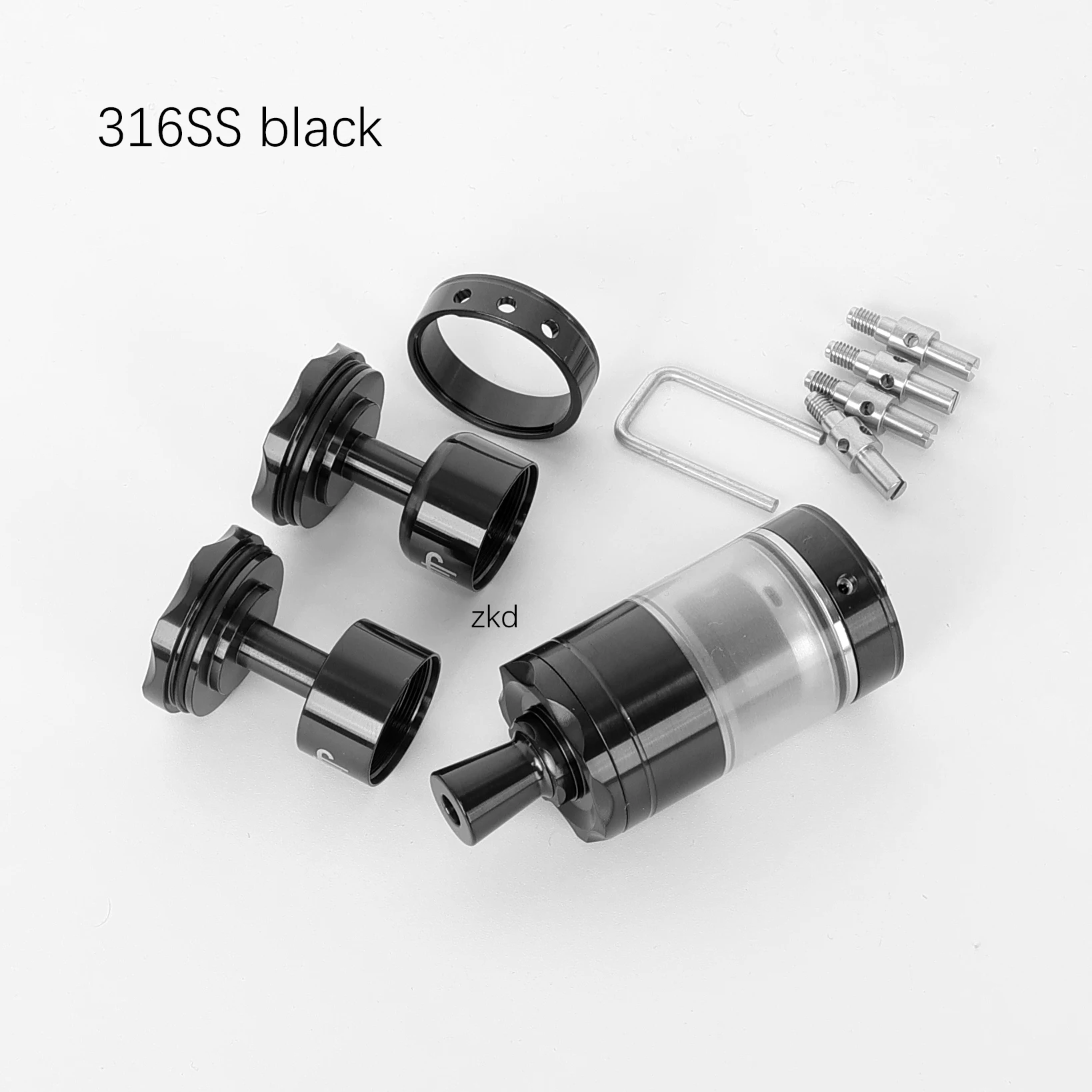 AVU Диплом RTA Style 23 мм MTL Распылитель Vape Tank 4,5 мл 5,1 мл