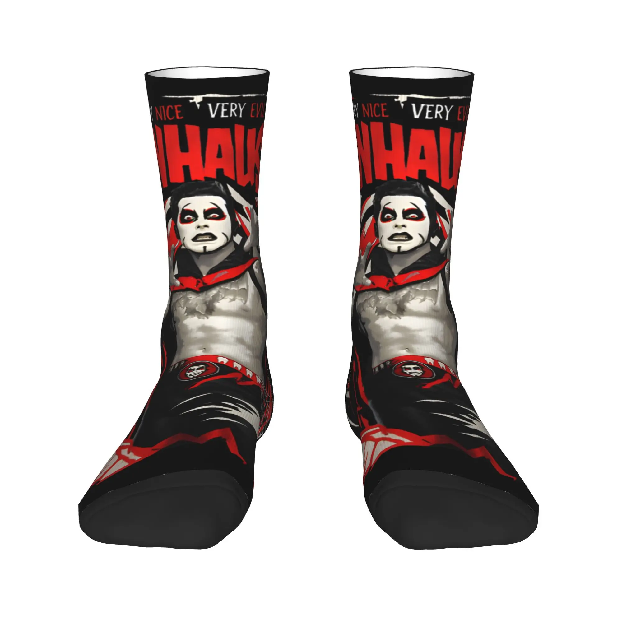 

Мужские носки с забавным принтом Danhausen Wrestling: весенние, оригинальные, спортивные, для бега, с защитой от скольжения