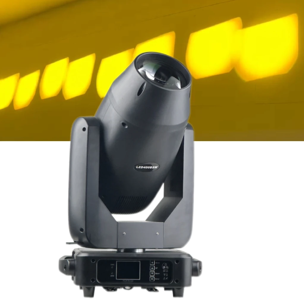 

New 400W DMX512 BSW 3in1 Beam Spot Wash Profile Framing DJ Disco Party Wedding Event Stage LED Moving Head Light