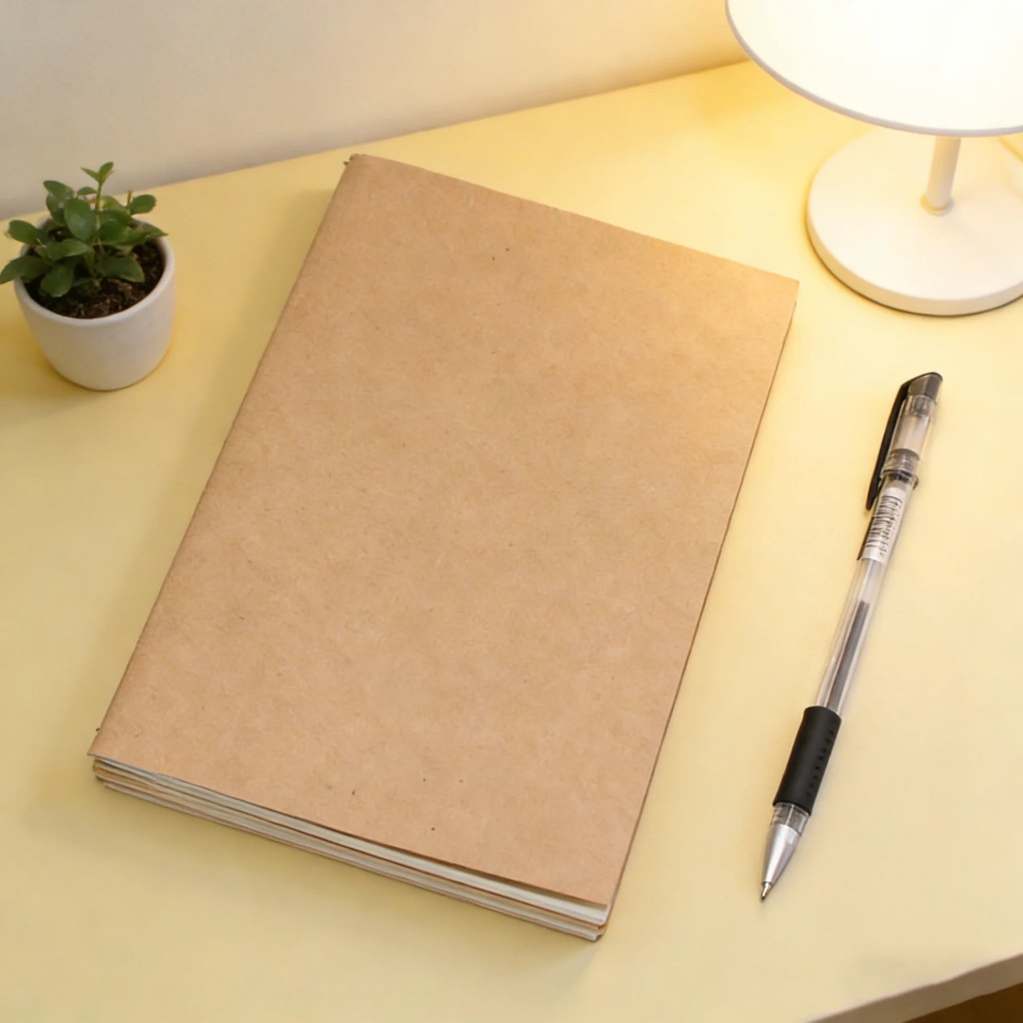 여행자 노트용 크래프트 종이 리필 10개, 무지 및 줄노트 일기장 필러 인서트, 리필 가능한 가죽 노트북 액세서리