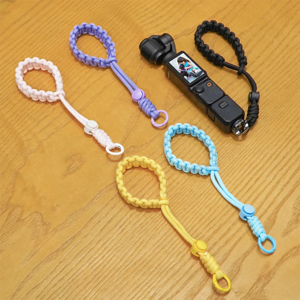 Ремешок для DJI OSMO Pocket 3, ручной браслет, ремешки на запястье с защитой от потери, регулируемые с винтом 1/4, аксессуары для экшн-камеры